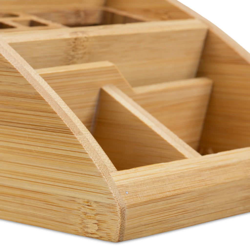 Schreibtisch-Organizer aus Bambus